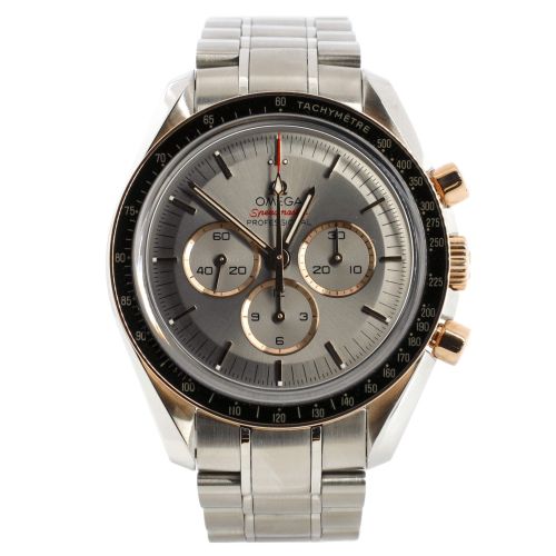 Speedmaster Professional Tokyo Olympic Chronograph Limited Edition Manual Watch Stainless Steel and Rose Gold 42